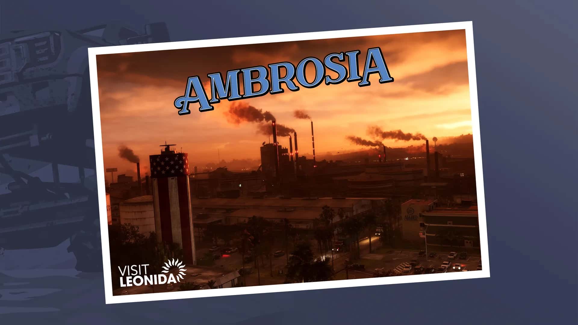Ambrosia postcard