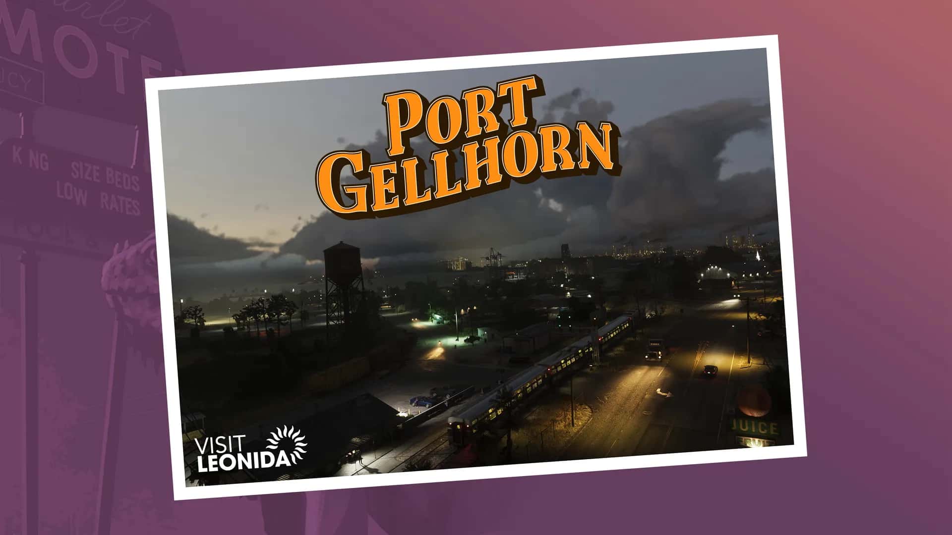 Port Gellhorn postcard